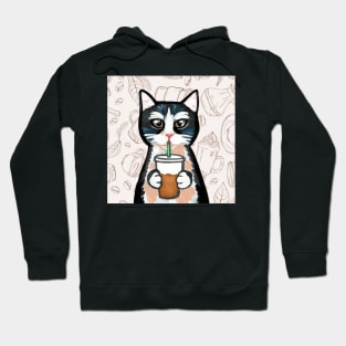 Cat Coffee Hoodie